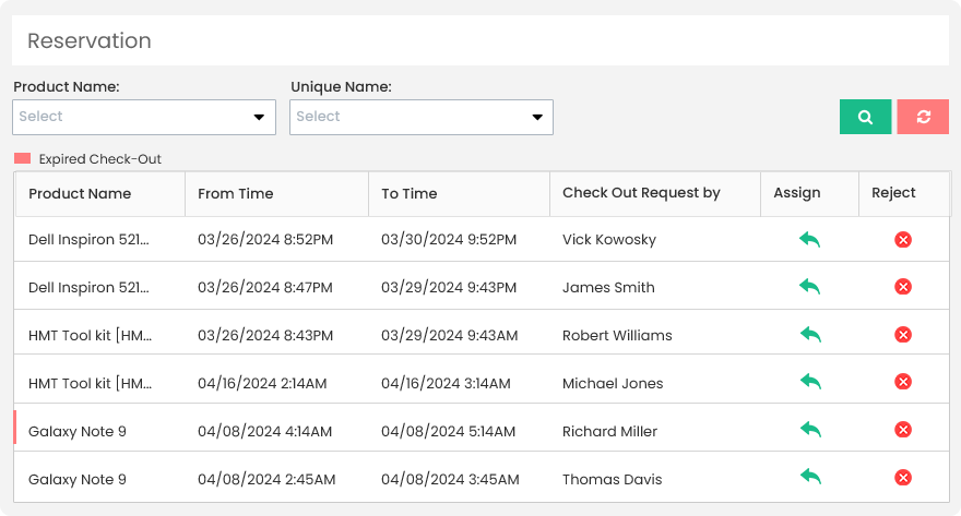 application tracking